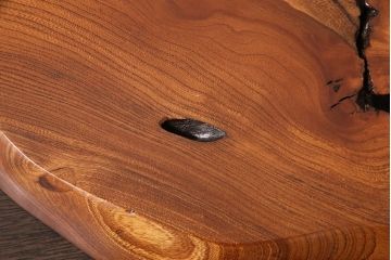 中古　ケヤキ材　上質な和の雰囲気をぐっと高める花台(飾り台、ディスプレイ台)(R-050957)