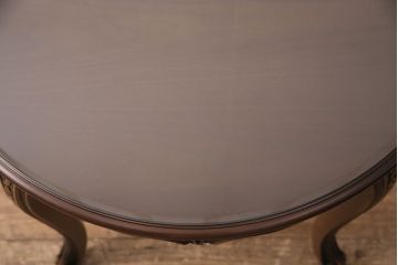 中古　極美品　カリモク　domani(ドマーニ)　Louis(ルイ)XVシリーズ　優雅な佇まいが魅力的なサイドテーブル(コーヒーテーブル、飾り台)(R-050959)