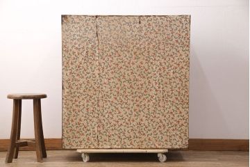 和製アンティーク　前面ケヤキ材　お部屋に取り入れやすい幅狭のサイズが魅力的な仙台箪笥(衣装箪笥、整理箪笥、時代箪笥、収納たんす、和タンス)(R-050963)