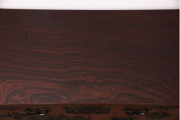 中古　岩谷堂箪笥　繊細な意匠が施された金具が存在感を放つローボード(ローチェスト、テレビ台、テレビボード)(R-050964)