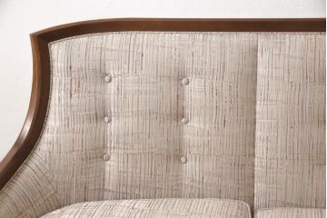 中古　DREXEL HERITAGE(ドレクセルヘリテイジ)　Upholstery(アップホルスタリー)　ワンランク上の上質なお部屋作りにぴったりの3人掛けソファ(アームソファ、3P)(R-050966)