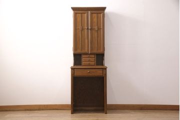 中古　三越　Brugge(ブルージュ)　レトロな空間づくりを叶えるドレッサーセット(スツール付き、鏡台)(R-050968)