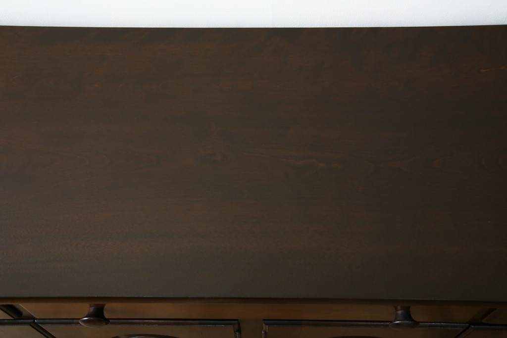 中古　美品　松本民芸家具　和・洋どちらの空間にも合わせやすいシックなサイドボード　(R-050977)