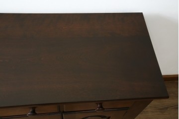 中古　美品　松本民芸家具　和・洋どちらの空間にも合わせやすいシックなサイドボード　(R-050977)