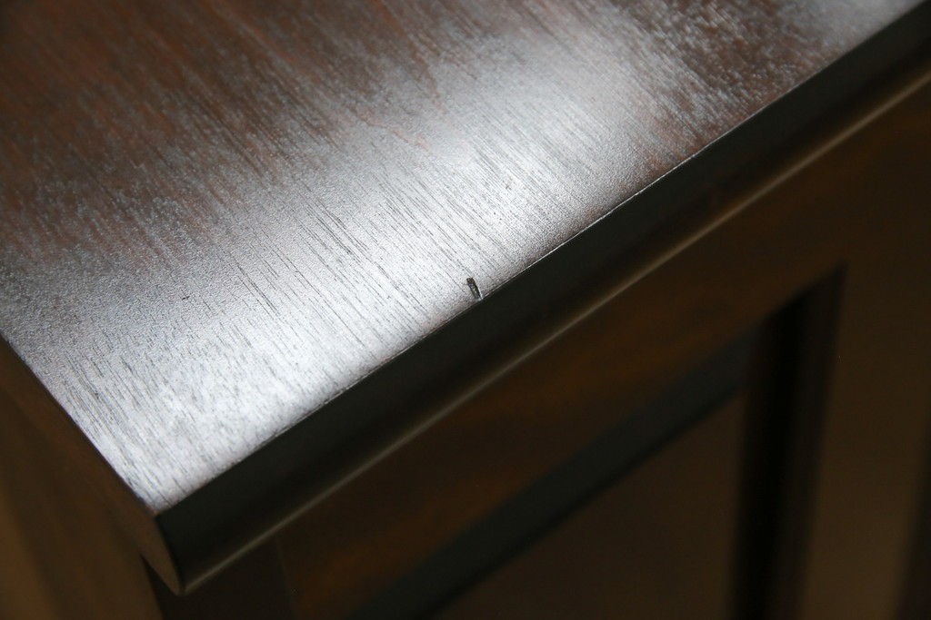 中古　美品　松本民芸家具　和・洋どちらの空間にも合わせやすいシックなサイドボード　(R-050977)