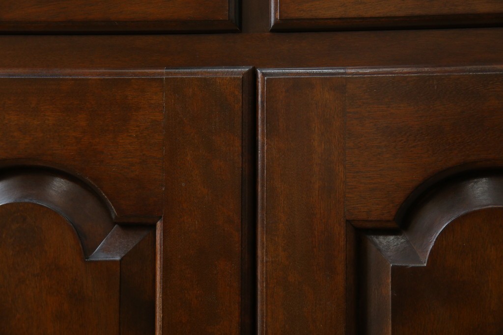 中古　美品　松本民芸家具　和・洋どちらの空間にも合わせやすいシックなサイドボード　(R-050977)