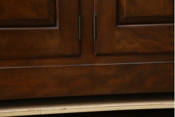 中古　美品　松本民芸家具　和・洋どちらの空間にも合わせやすいシックなサイドボード　(R-050977)