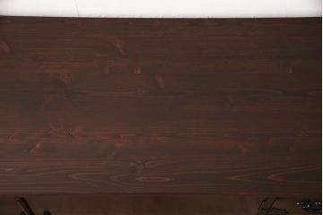 中古　美品　天板リメイク　衣装盆付き　収納力抜群が嬉しい!上品な佇まいが魅力の民芸箪笥ローボード(ローチェスト、テレビ台、テレビボード、リビングボード)(R-050979)