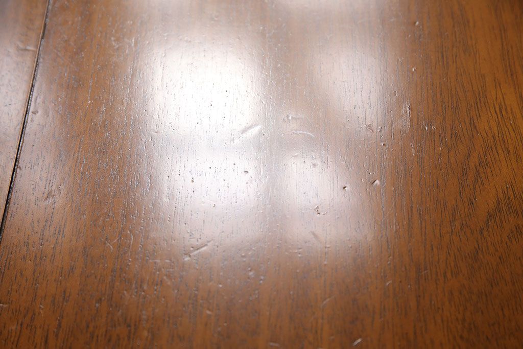 中古　美品　マホガニー材　DREXEL HERITAGE(ドレクセルヘリテイジ)　Triune(トライユン)　カクテルテーブル(センターテーブル、リビングテーブル)(定価約21万円)(R-050981)