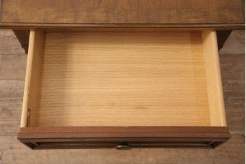 中古　美品　DREXEL HERITAGE(ドレクセルヘリテイジ)　FRANCESCA(フランチェスカ)シリーズ　優美な佇まいの電話台(サイドテーブル、ナイトテーブル、エンドテーブル)(定価約30万円)(R-050983)