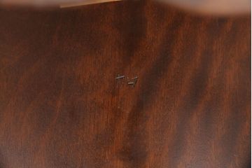 中古　美品　松本民芸家具　クラシカルなダイニングづくりにぴったりの安川式スピンドルチェア(ダイニングチェア、椅子)(R-050984)