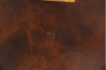 中古　美品　松本民芸家具　クラシカルなダイニングづくりにぴったりの安川式スピンドルチェア(ダイニングチェア、椅子)(R-050985)