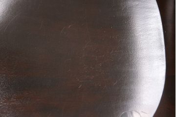 中古　松本民芸家具　16型スピンドルチェア　ゆったりと座れるダイニングチェア(板座チェア、椅子)(R-050994)