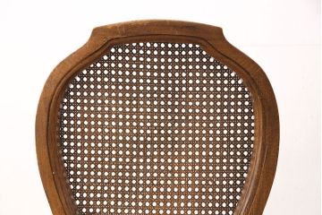 中古　DREXEL HERITAGE(ドレクセルヘリテイジ)　メッシュの背もたれが軽やかな印象を放つダイニングチェア4脚セット(イス、椅子)(定価約120万円)(R-050998)