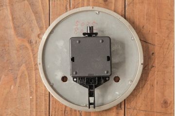 アンティーク時計　精工舎(SEIKOSHA、セイコー)　21DAY　電池式　昭和レトロな雰囲気あふれる柱時計(振り子時計、掛け時計、古時計)(R-051014)