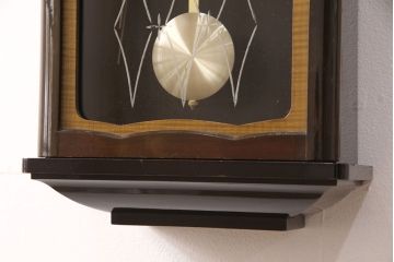 アンティーク時計　精工舎(SEIKOSHA、セイコー)　21DAY　電池式　昭和レトロな雰囲気あふれる柱時計(振り子時計、掛け時計、古時計)(R-051014)