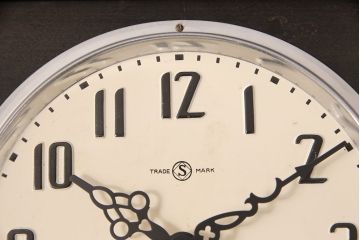 アンティーク時計　精工舎(SEIKOSHA、セイコー)　21DAY　電池式　昭和レトロな雰囲気あふれる柱時計(振り子時計、掛け時計、古時計)(R-051014)