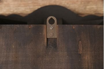 アンティーク時計　精工舎(SEIKOSHA、セイコー)　21DAY　電池式　昭和レトロな雰囲気あふれる柱時計(振り子時計、掛け時計、古時計)(R-051014)
