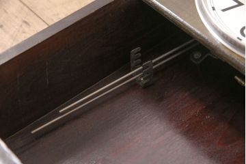 アンティーク時計　精工舎(SEIKOSHA、セイコー)　ゼンマイ式　昭和レトロな雰囲気あふれる柱時計(振り子時計、掛け時計、古時計)(R-051015)