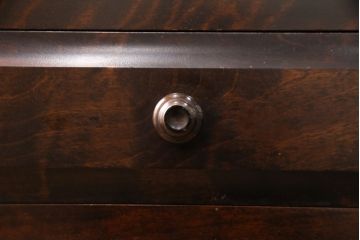 中古　北海道民芸家具　レトロモダンな空間づくりにおすすめのキャビネット(カップボード、食器棚、収納棚)(R-051019)