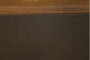 中古　美品　アメリカ　スタンレー社(stanley)　凝ったつくりが魅力的な照明付きのキャビネット(収納棚、戸棚)(R-051027)