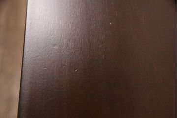 中古 美品　松本民芸家具　上質な空間を演出する丸型一面鏡ドレッサー(鏡台、ミラー)(定価約38万円)(R-051032)
