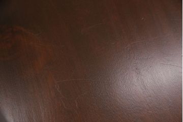中古 美品　松本民芸家具　上質な空間を演出する丸型一面鏡ドレッサー(鏡台、ミラー)(定価約38万円)(R-051032)