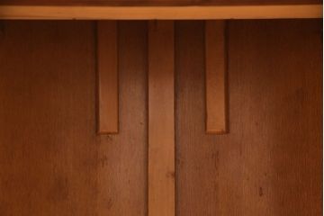 イギリスヴィンテージ　E.GOMME社　オーク材　希少品!レトロな照明付きのビンテージドレッサー&スツールセット(化粧台、三面鏡、鏡台、イス、椅子)(R-051033)