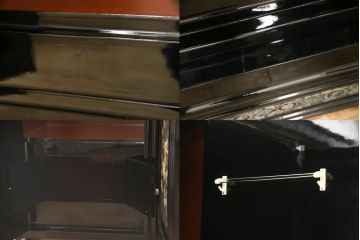 中古　最高級品　希少!豪華絢爛な装飾が存在感を放つ螺鈿細工のワードローブ(衣装タンス、収納棚、洋服タンス)(定価約500万円)(R-051045)