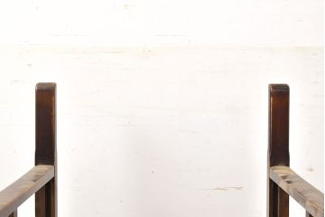 アンティーク家具　和モダン　日本楽器・山葉(ヤマハ)文化椅子　折り畳み式ロッキングチェア(椅子、折りたたみ式チェア)(R-051047)