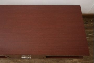 アメリカヴィンテージ　スタイリッシュな佇まいのテレビ台(ローボード、リビングボード、ビンテージ)(R-051051)