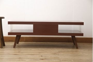 アメリカヴィンテージ　スタイリッシュな佇まいのテレビ台(ローボード、リビングボード、ビンテージ)(R-051051)