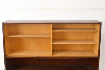 デンマークヴィンテージ　チーク材　北欧家具らしいスタイリッシュさが魅力のサイドボード(収納棚、戸棚、サイドキャビネット、ビンテージ)(R-051052)