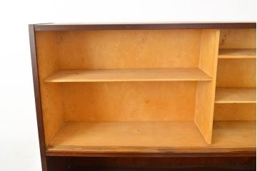 デンマークヴィンテージ　チーク材　北欧家具らしいスタイリッシュさが魅力のサイドボード(収納棚、戸棚、サイドキャビネット、ビンテージ)(R-051052)