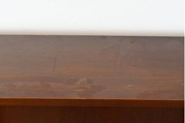 デンマークヴィンテージ　チーク材　北欧家具らしいスタイリッシュさが魅力のサイドボード(収納棚、戸棚、サイドキャビネット、ビンテージ)(R-051052)