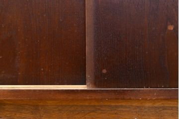 デンマークヴィンテージ　チーク材　北欧家具らしいスタイリッシュさが魅力のサイドボード(収納棚、戸棚、サイドキャビネット、ビンテージ)(R-051052)