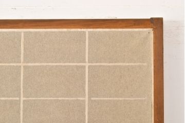 アンティーク建具　小さな障子が付いた猫間障子戸4枚セット(引き戸、建具)(R-051064)