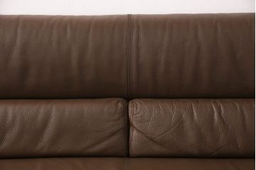 中古　CONDE HOUSE(カンディハウス)　BOLS(ボルス)　大人っぽい落ち着きのある空間づくりが叶う本革3人掛けソファ(アームソファ)(定価約70万円)(R-051071)