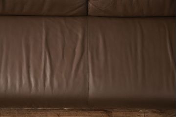 中古　CONDE HOUSE(カンディハウス)　BOLS(ボルス)　大人っぽい落ち着きのある空間づくりが叶う本革3人掛けソファ(アームソファ)(定価約70万円)(R-051071)