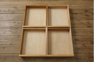 ビンテージ家具　山品木工　ローズウッド　絶版品　高級感漂う上品なキャビネット(収納棚、飾り棚、本箱、ブックケース、ヴィンテージ)(R-051075)