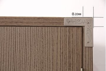 中古　美品　総桐　衣装盆・かくし付き　しっとりとした落ち着いた雰囲気を醸し出す加茂総桐箪笥(並厚、総桐たんす、衣装箪笥、和タンス、着物箪笥)(定価約70万円)(R-051084)