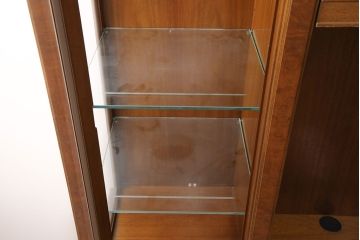 中古　美品　DREXEL HERITAGE(ドレクセルヘリテイジ)　FRANCESCA(フランチェスカ)シリーズ　優雅な佇まいの大型キャビネット(AVボード、収納棚、戸棚)(定価約345万円)(R-051086)