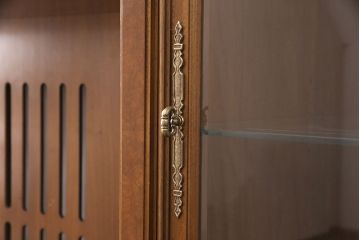 中古　美品　DREXEL HERITAGE(ドレクセルヘリテイジ)　FRANCESCA(フランチェスカ)シリーズ　優雅な佇まいの大型キャビネット(AVボード、収納棚、戸棚)(定価約345万円)(R-051086)