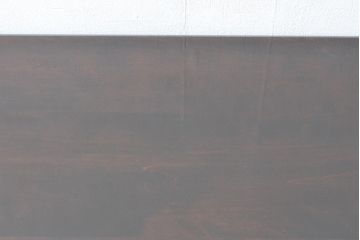 中古　北海道民芸家具　細身の脚が上品な印象を高めるダイニングテーブル(4人掛け、食卓)(R-051097)