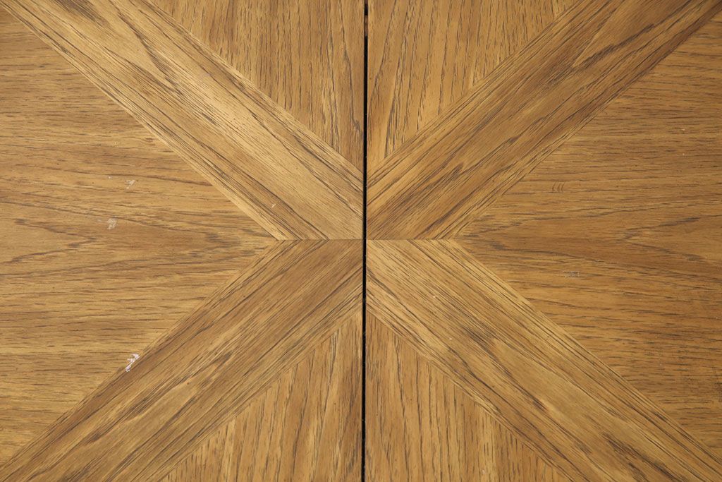 中古　美品　DREXEL HERITAGE(ドレクセルヘリテイジ)　Grand Villa(グランドヴィラ)　チェスナット材　ダイニングテーブル(パーティーテーブル)(定価約55万円)(R-051098)