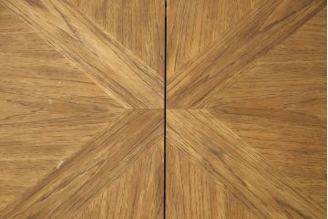 中古　美品　DREXEL HERITAGE(ドレクセルヘリテイジ)　Grand Villa(グランドヴィラ)　チェスナット材　ダイニングテーブル(パーティーテーブル)(定価約55万円)(R-051098)