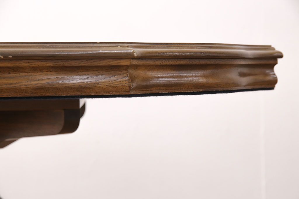 中古　美品　DREXEL HERITAGE(ドレクセルヘリテイジ)　Grand Villa(グランドヴィラ)　チェスナット材　ダイニングテーブル(パーティーテーブル)(定価約55万円)(R-051098)