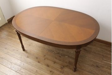 中古　DREXEL HERITAGE(ドレクセルヘリテイジ)　FRANCESCA(フランチェスカ)シリーズ　優美な佇まいのダイニングテーブル(2人掛け、4人掛け)(R-051099)