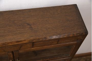 イギリスアンティーク　オーク材　スタッキングブックケース(本箱、収納棚、キャビネット)(R-051100)