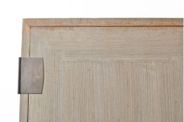 和製アンティーク　シンプルで上品な佇まいの衣装盆付き総桐箪笥(衣装箪笥、着物箪笥、和タンス、桐たんす)(R-051109)